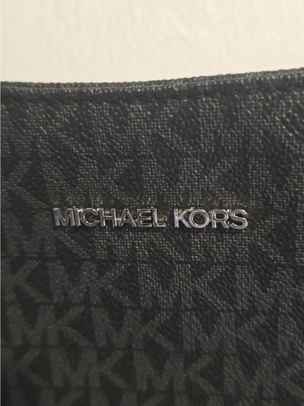 Michael Kors Black Signature Logo Crossbody